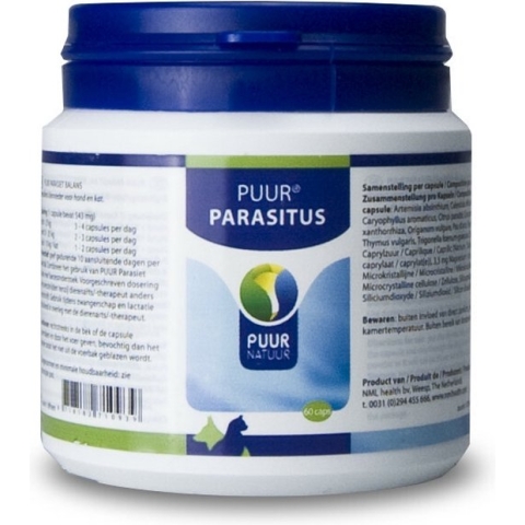 Puur parasiet balans - 1 st à 60 CAPSULES