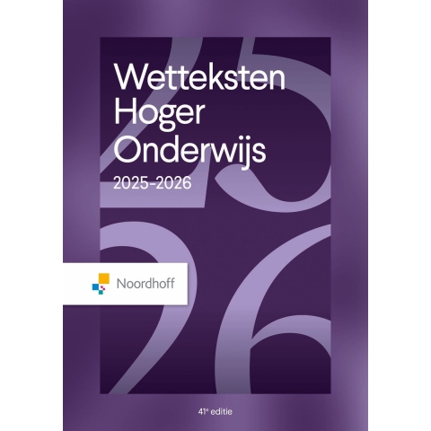 Wetteksten Hoger Onderwijs 2025-2026 (Paperback)