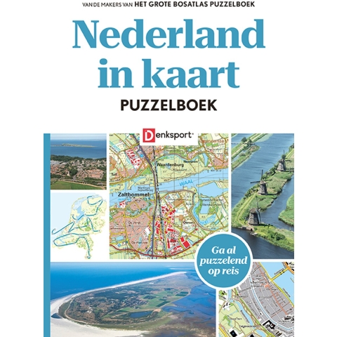 Denksport - Nederland in kaart Puzzelboek (Paperback)