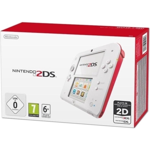 Nintendo 2DS (White Red)