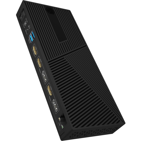 IB-DK2246AC 11 in 1 Hybrid DockingStation with triple video output Dockingstation