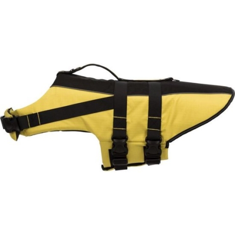 Trixie Zwemvest Hond - Geel/Zwart - XL - 60 - 96 cm - 45 kg