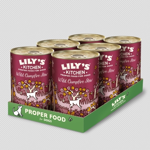 Lily's Kitchen Campfire Stew wild natvoer hond 2 trays (12 x 400 g)