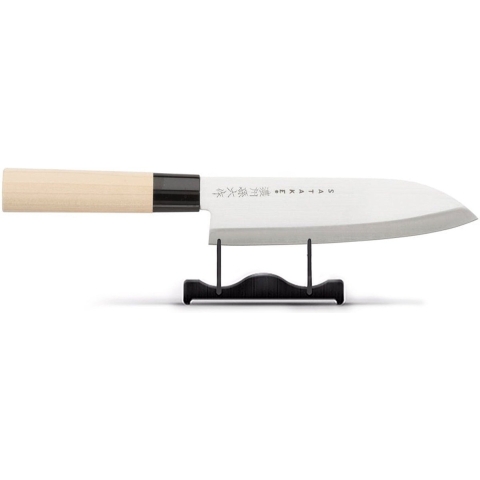 Satake - Japanse santoku mes Magnolia Wood 17 cm
