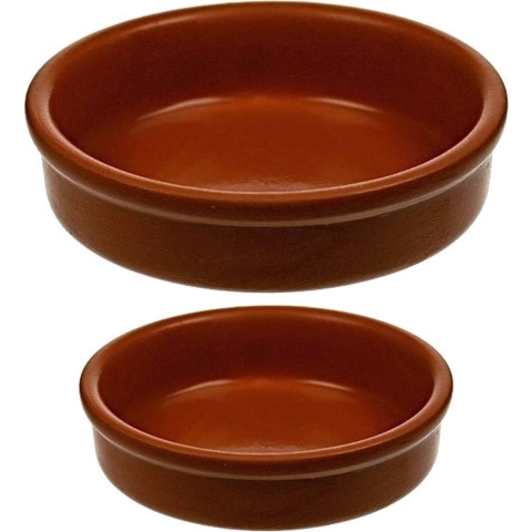 Set van 12x stuks creme brulee of tapas bakjes 5 en 7 cm -