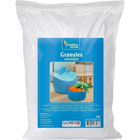 Kleine piepschuim balletjes in zak - 20x - 10 liter - Vulmateriaal - Vulling voor kussen, knuffels e -