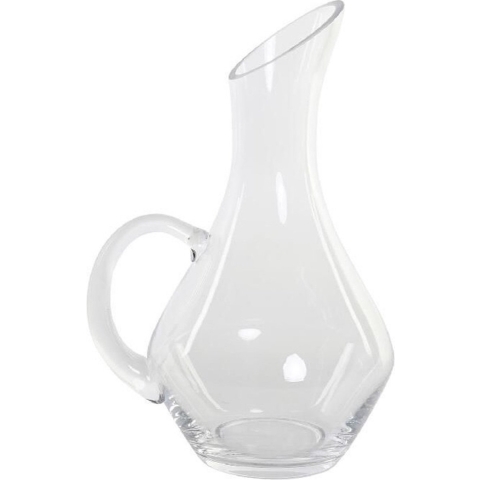 Glazen wijn karaf / decanteer kan 1,4 liter 21 x 31 cm -