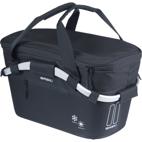 Fietsmand Classic Carry All Iso Rear Basket MIK 2.0 Black 22L