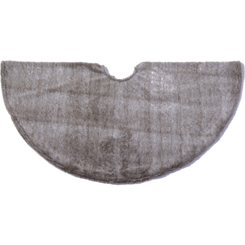 Kerstboomrok/kerstboom kleed taupe 120 cm kerstversiering -