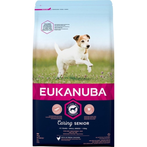 Eukanuba - Honden Droogvoer - Hond - Euk Dog Caring Senior Small Breed 3kg - 1st