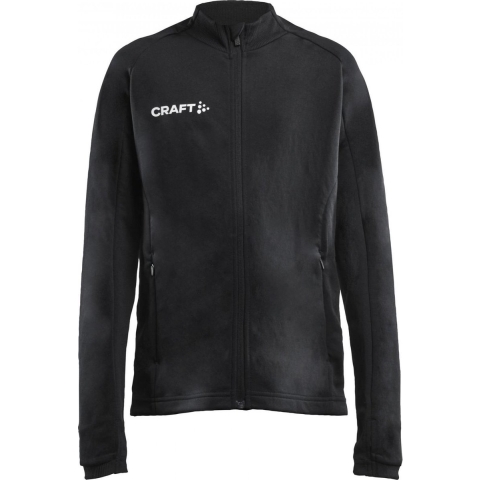 Craft 1910156 Evolve Full Zip Jr - Black - 146/152