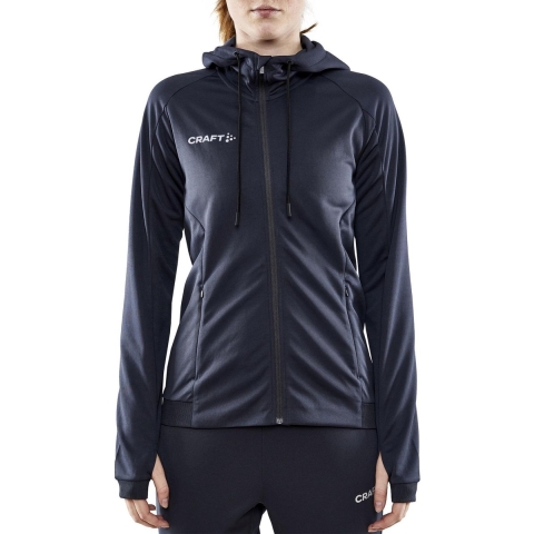 Craft 1910158 Evolve Hood Jacket Wmn - Asphalt - L