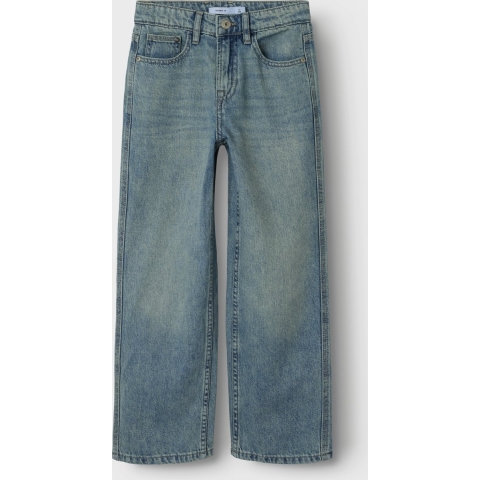 Name It Jeans - NkmRyan Straight - Vintage Medium+ Blue Denim - Name It - 9 jaar (134) - Jeans