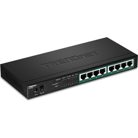 TRENDnet TPE-TG84 8-poorts PoE-switch Gigabit PoE+ 120W