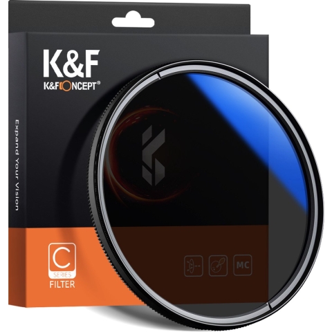 K&F Concept CPL Filter met Multi Layer Coating - 55mm