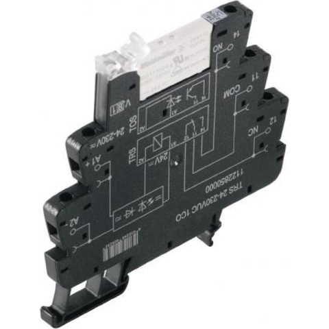 Weidmüller TRS 24VDC 1CO Koppelrelais 24 V/DC 6 A 1x wisselcontact 10 stuk(s)