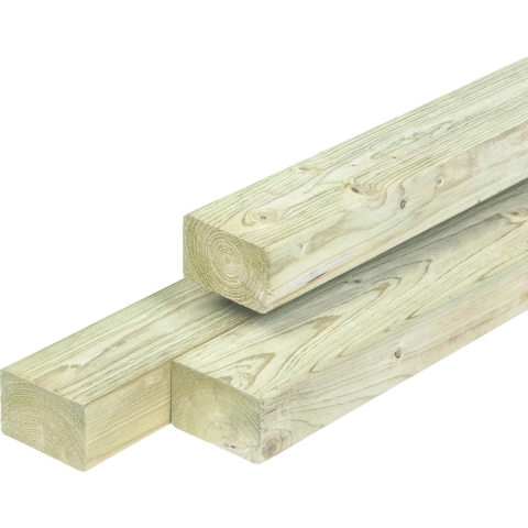 Regel Noord-Europees O/S-IV vuren 4,5x7,0x240 cm Tuindeco - Tuindeco