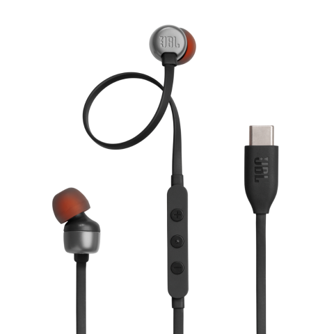 JBL Tune 310c Usb-c Oordopjes Zwart