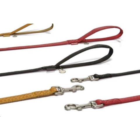Beeztees - Hondenriem - Mac Leather - Bruin - 120 cm x 15 mm