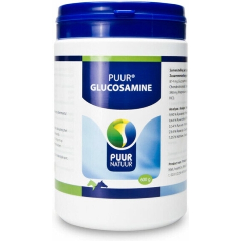 Puur Natuur Glucosamine Basis Voor Paard En Pony - 600 GR