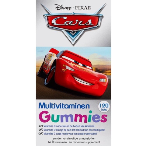 Disney Cars Multivitaminen Gummies | 120 stuks