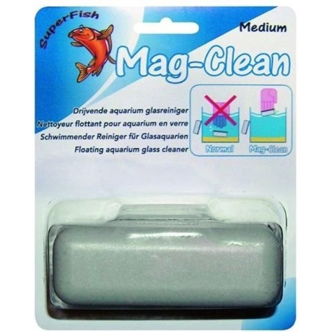 SuperFish Mag Clean - Aquarium - Glasreiniger - Drijvend - Mini