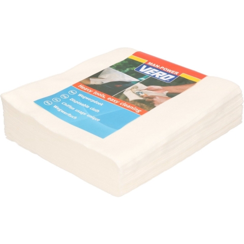 Wegwerp schoonmaakdoeken - 50x - 35 x 38 cm - pluisvrij - schoonmaken -