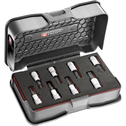 Facom JTM.J8MGRPPB | 8-DELIGE | 3/8 " | GRIP-DOPPENSET | 3-11 MM - JTM.J8MGRPPB
