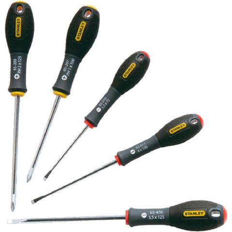 Stanley handgereedschap FatMax® 5-delige Schroevendraaierset Parallel/Phillips - 0-65-440