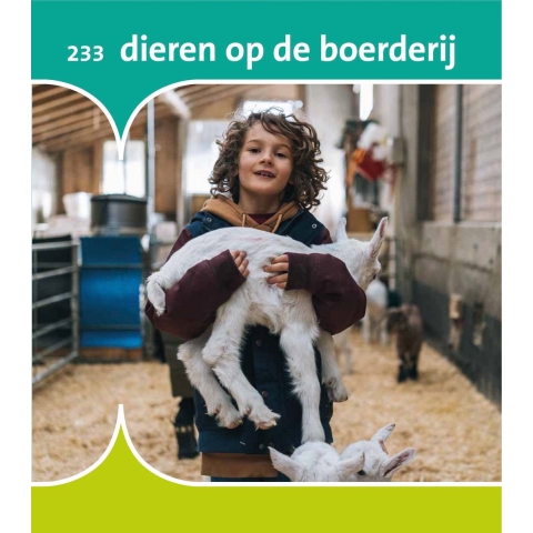 dieren op de boerderij (Hardback)