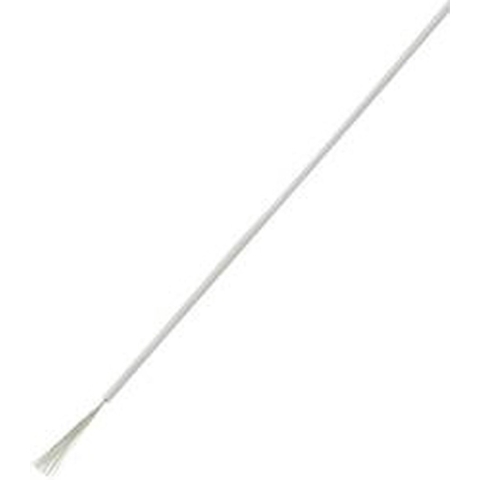 TRU COMPONENTS 1570696 Draad LiY 1 x 0.14 mm² Wit 100 m