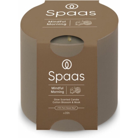 6x SPAAS Glow Geurkaars Mindful Morning± 35 branduren