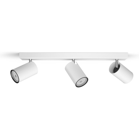 Philips Kosipo opbouwspot - 3-lichts - wit