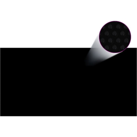 vidaXL - Zwembadhoes - 400x200 - cm - PE - zwart