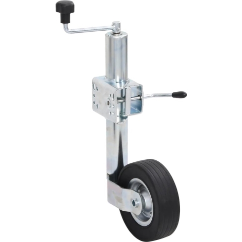 vidaXL - Neuswiel - met - splitklem - 60 - mm - gegalvaniseerd - staal