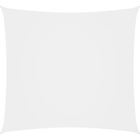 vidaXL - Zonnescherm - vierkant - 7x7 - m - oxford - stof - wit