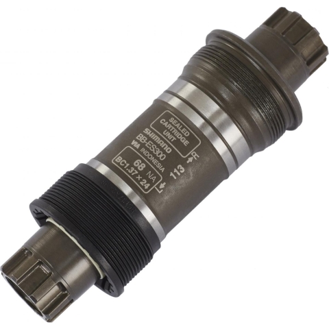 Shimano Octalink Bsa Trapaslager Zwart,Zilver 68 mm / 121 mm