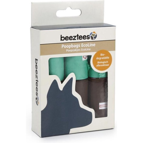 Beeztees Navulling Ecoline Poepzakhouder - Hond - 6x10 ST