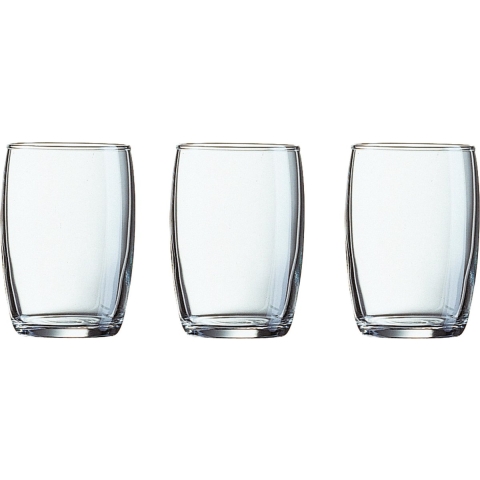 Arcoroc Drinkglazen - 12x stuks - transparant - glas - 160 ml -
