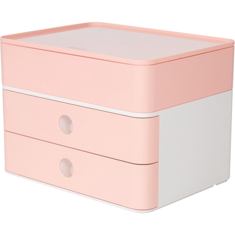 HAN HA-1100-86 Smart-box Plus Allison 2 Lades En Box Flamingo Roze
