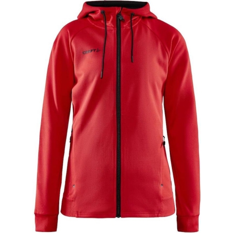 Craft 1909133 Adv Unify Fz Hood Wmn - Bright Red - L