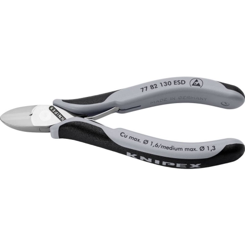 Knipex 77 82 130 ESD Elektronica Zijsnijtang - 130mm