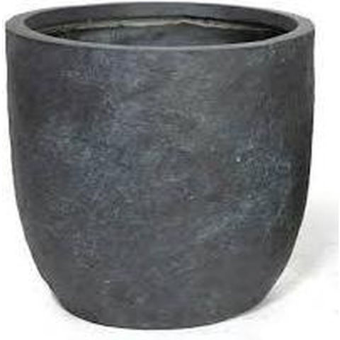 Utah Egg Pot Graphite D25H25 - Mcollections