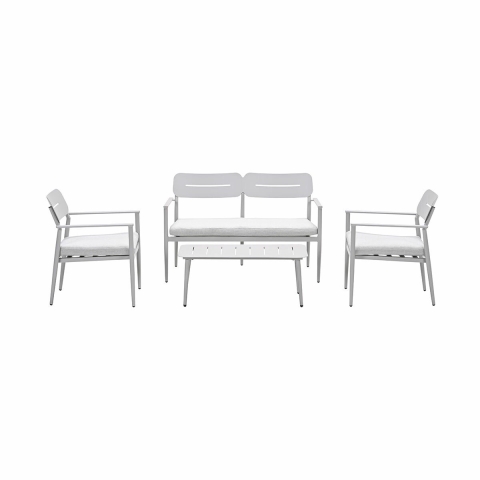 Morella Sofa Loungeset Taupe/Valley Sand - Garden impressions