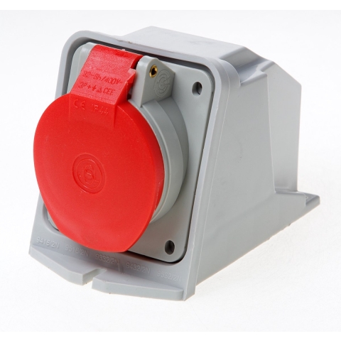 Enzo CEE 4P/32A/400V opbouw wcd rood - 6315166