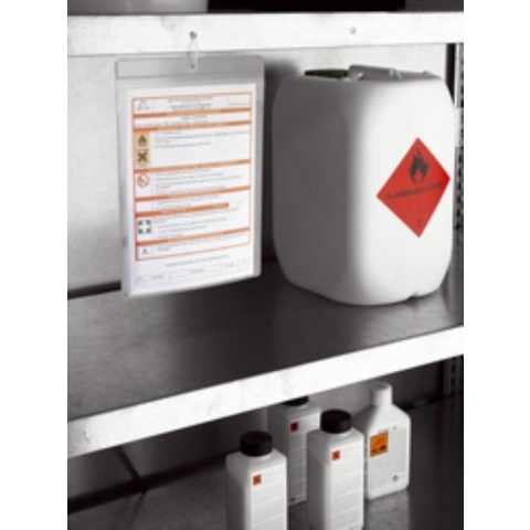 Durable Zichtmap | transparant | PP-folie, documentecht | met oog | 10 stuks - 230719 230719