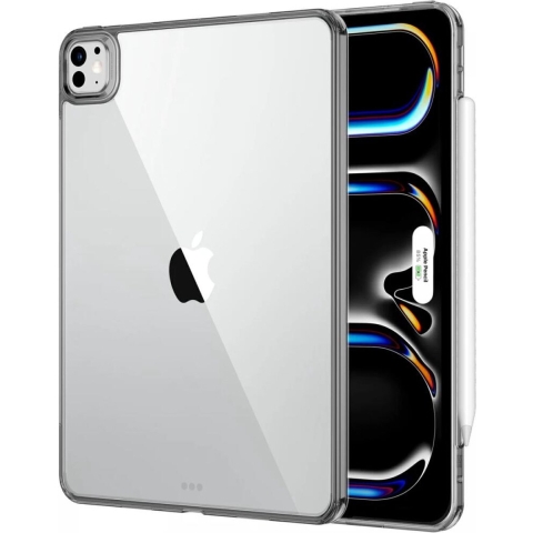ESR Classic Hybrid Back Case Back cover Transparant, Zwart Tabletcover