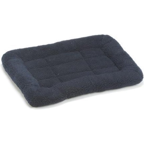 Beeztees - Hondenkussen - Schapenvacht - Blauw - 49x36x6 cm