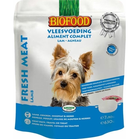 Biofood Vleesvoeding Lam/Rijst - 630GR