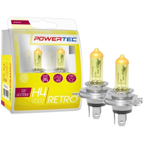 Powertec Retro H4 12V Set